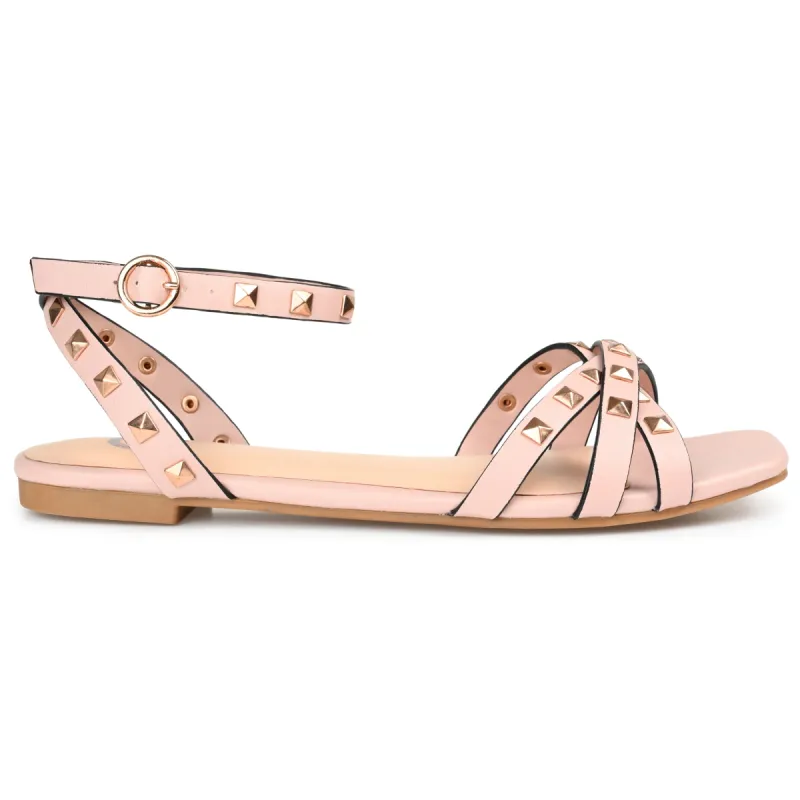 ZENDAYA MULTI-STRAP SANDALS sold by Journee Collection
