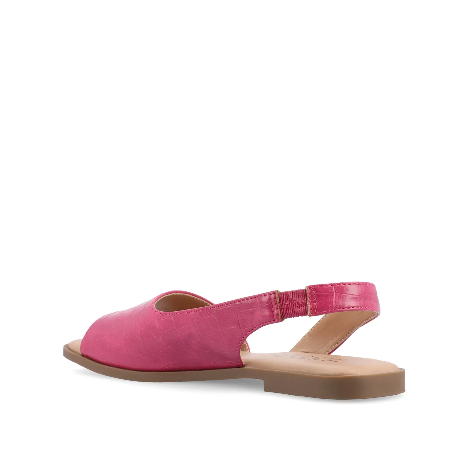 BRINSLEY CUTOUT SANDALS IN CROCO sold by Journee Collection product image thumbnail 5