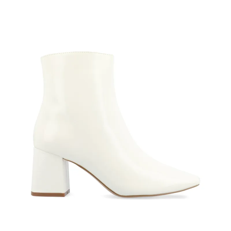 HAYLINN SQUARE TOE BOOTIES IN WIDE WIDTH sold by Journee Collection