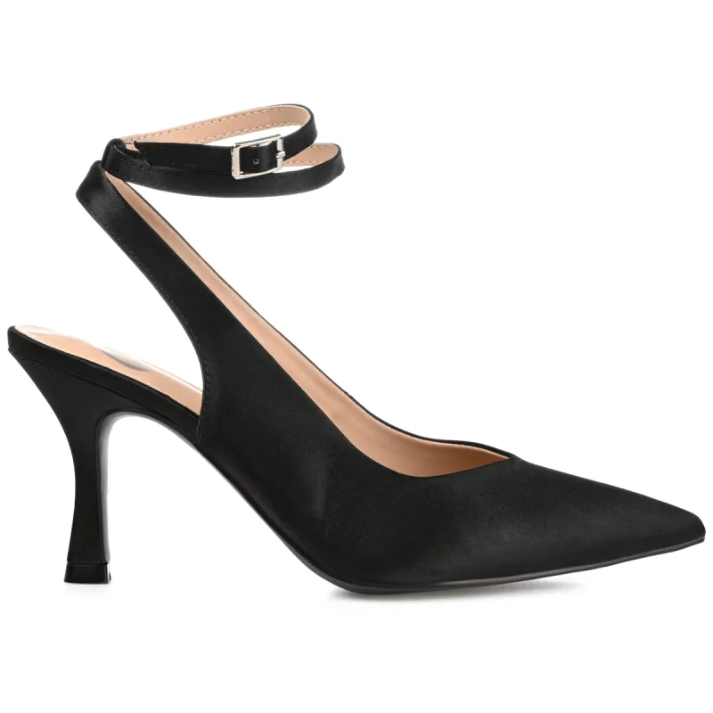 MARCELLA STILETTO PUMP HEELS IN WIDE sold by Journee Collection