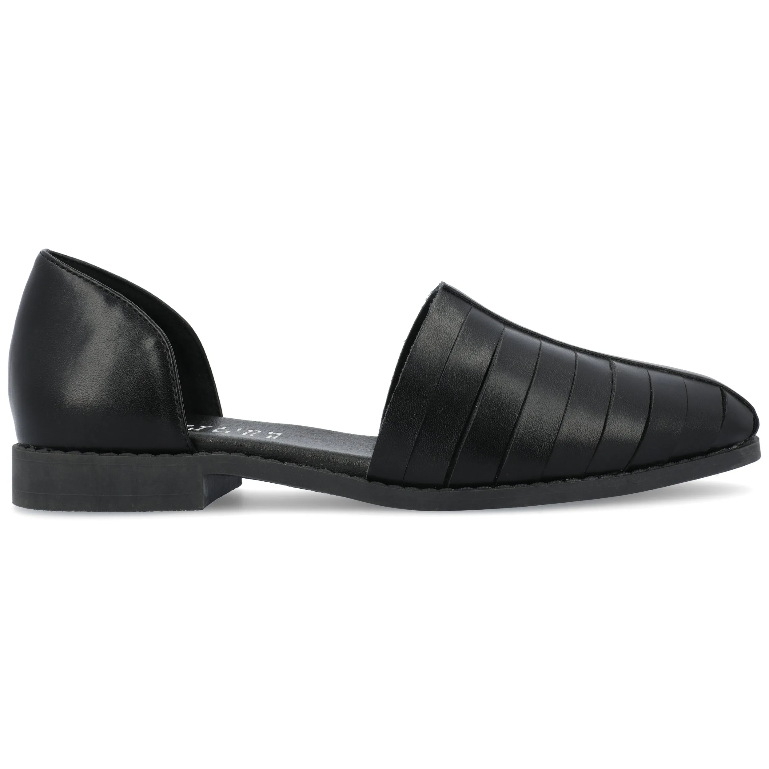 ANYAH D'ORSAY FLATS IN VEGAN LEATHER sold by Journee Collection
