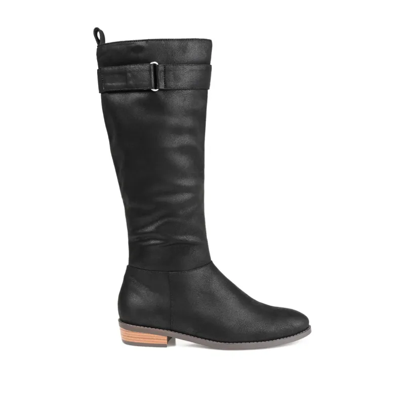 LELANNI KNEE-HIGH BOOTS IN X-WIDE CALF sold by Journee Collection