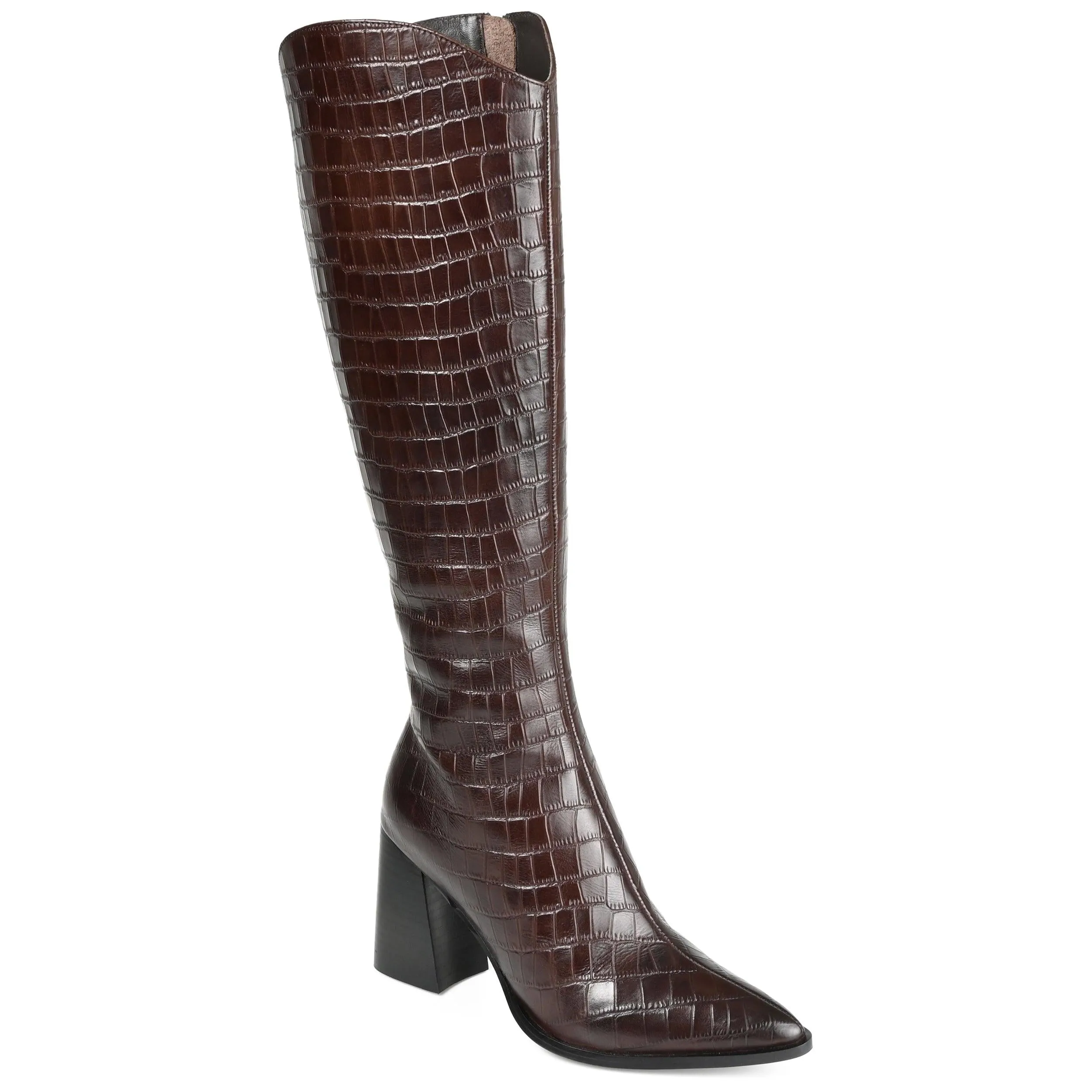 LAILA LEATHER BOOTS IN X-WIDE CALF sold by Journee Collection product image thumbnail 3
