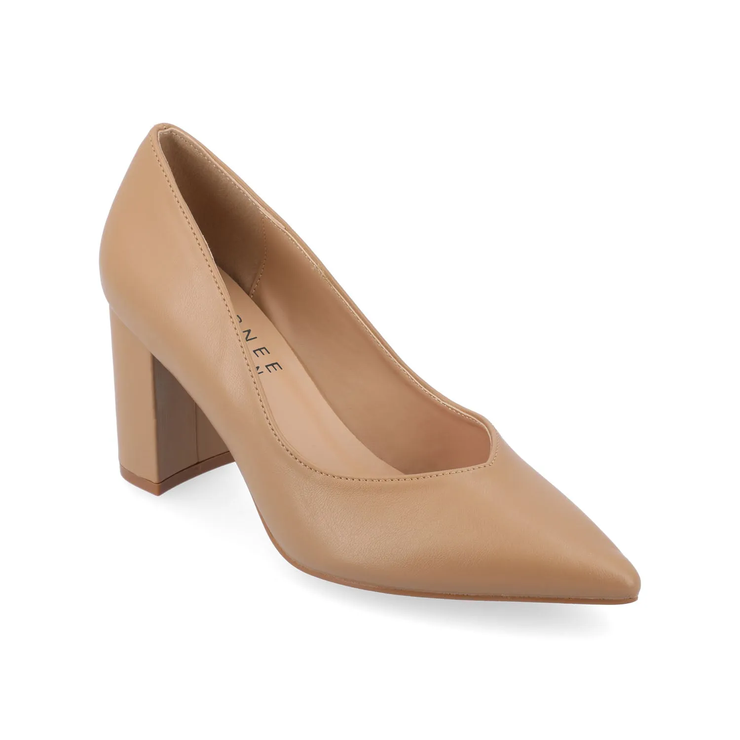 SIMONNE PUMP HEELS IN WARM SHADES sold by Journee Collection product image thumbnail 3