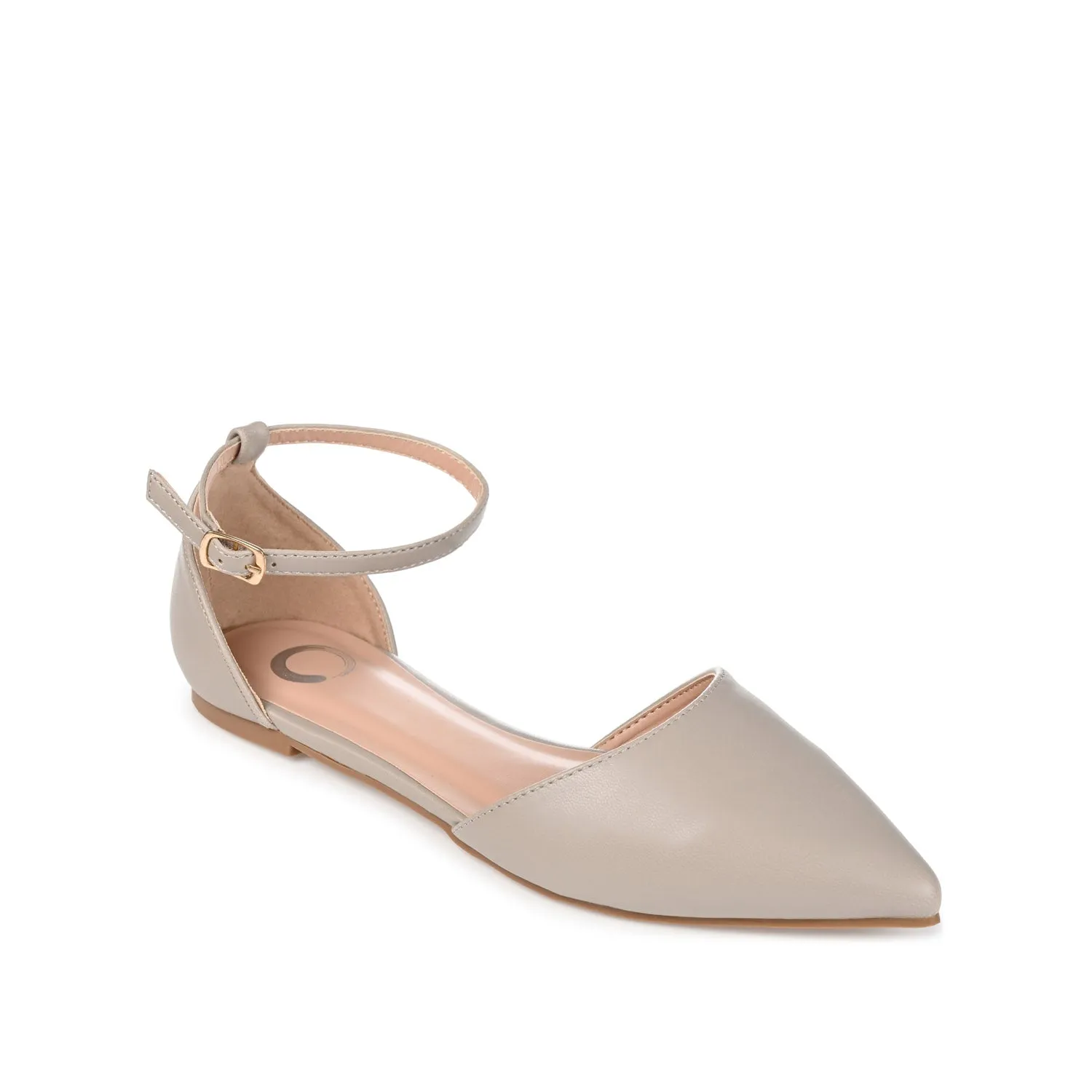 REBA D'ORSAY FLATS IN VEGAN LEATHER sold by Journee Collection product image thumbnail 3