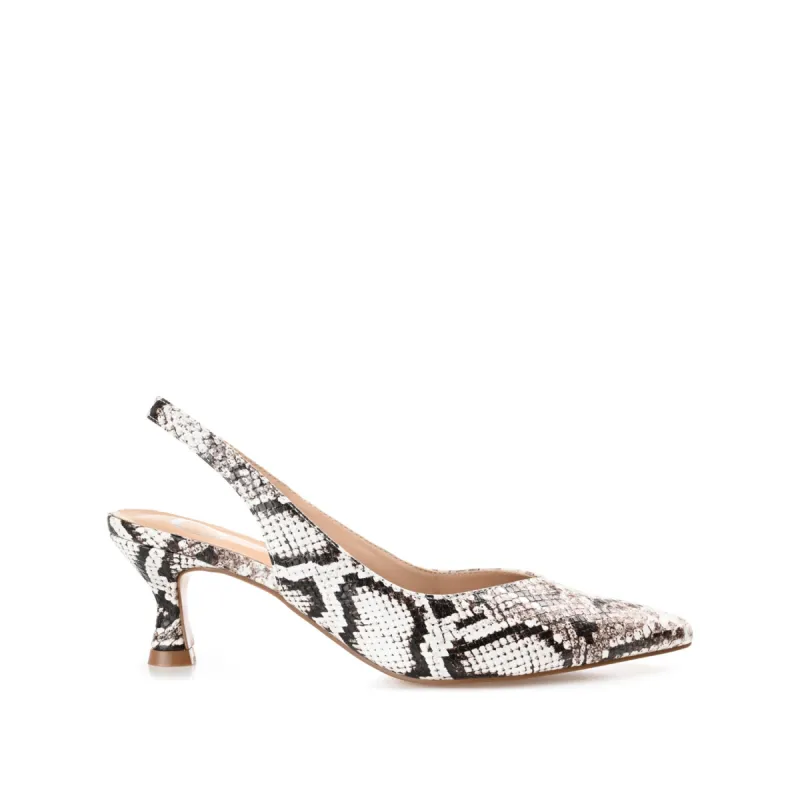 MIKOA KITTEN HEELS IN WIDE sold by Journee Collection