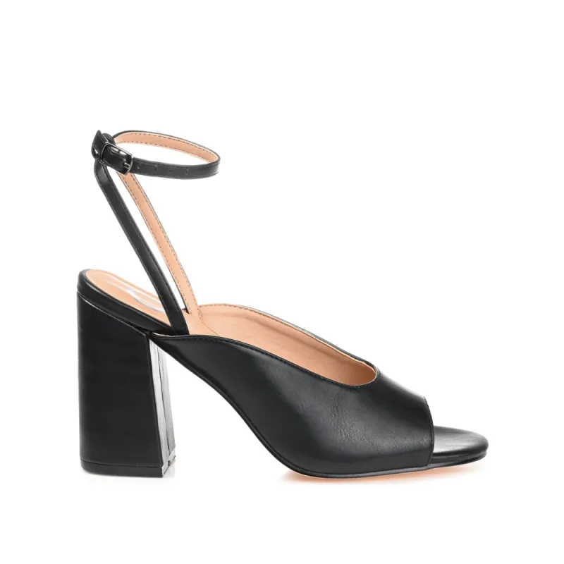 CALYPSO HEELED SANDALS made by Journee Collection