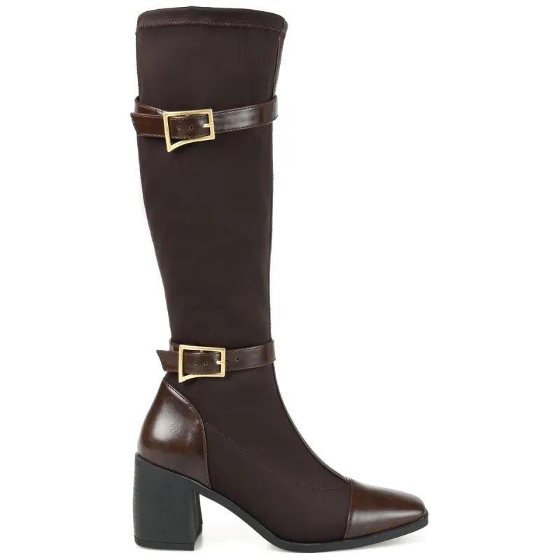 GAIBREE STRETCHY BOOTS IN WIDE CALF sold by Journee Collection