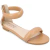 PEYTONN TOE STRAP SANDALS sold by Journee Collection