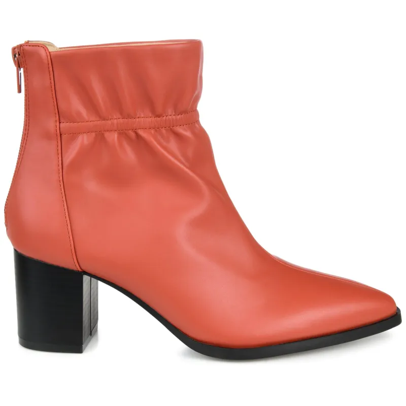 HEDY BLOCK HEELED BOOTIES sold by Journee Collection