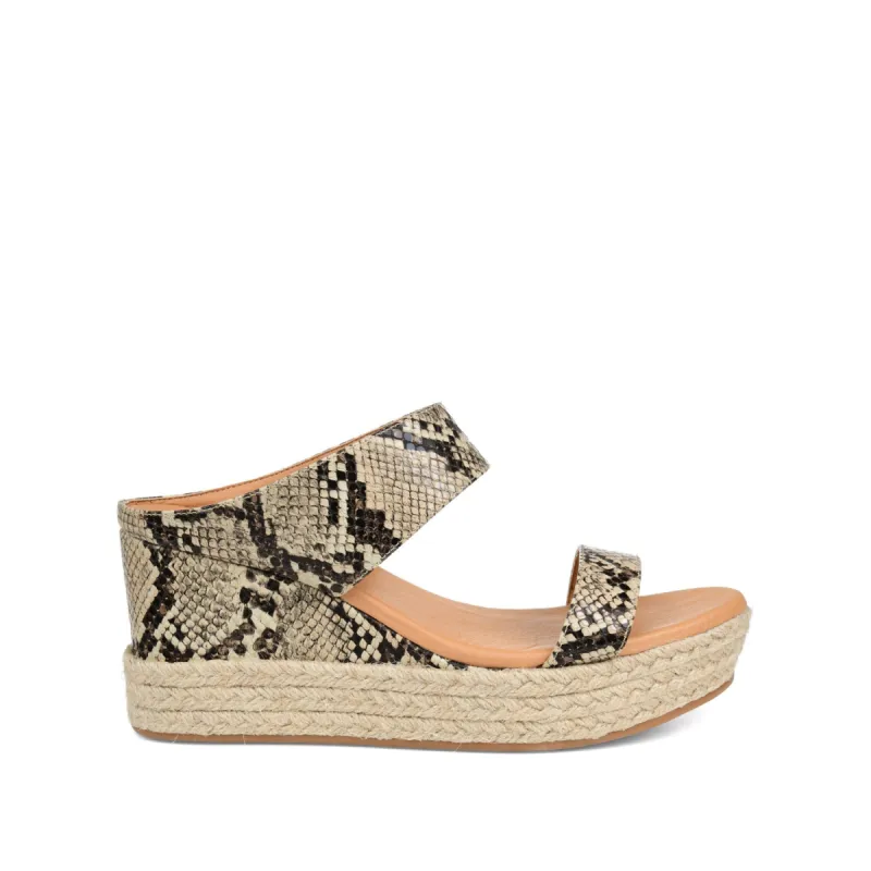 ALISSA WEDGE HEELED SANDALS sold by Journee Collection
