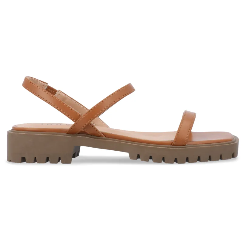 NYLAH MULTI STRAP SANDALS sold by Journee Collection