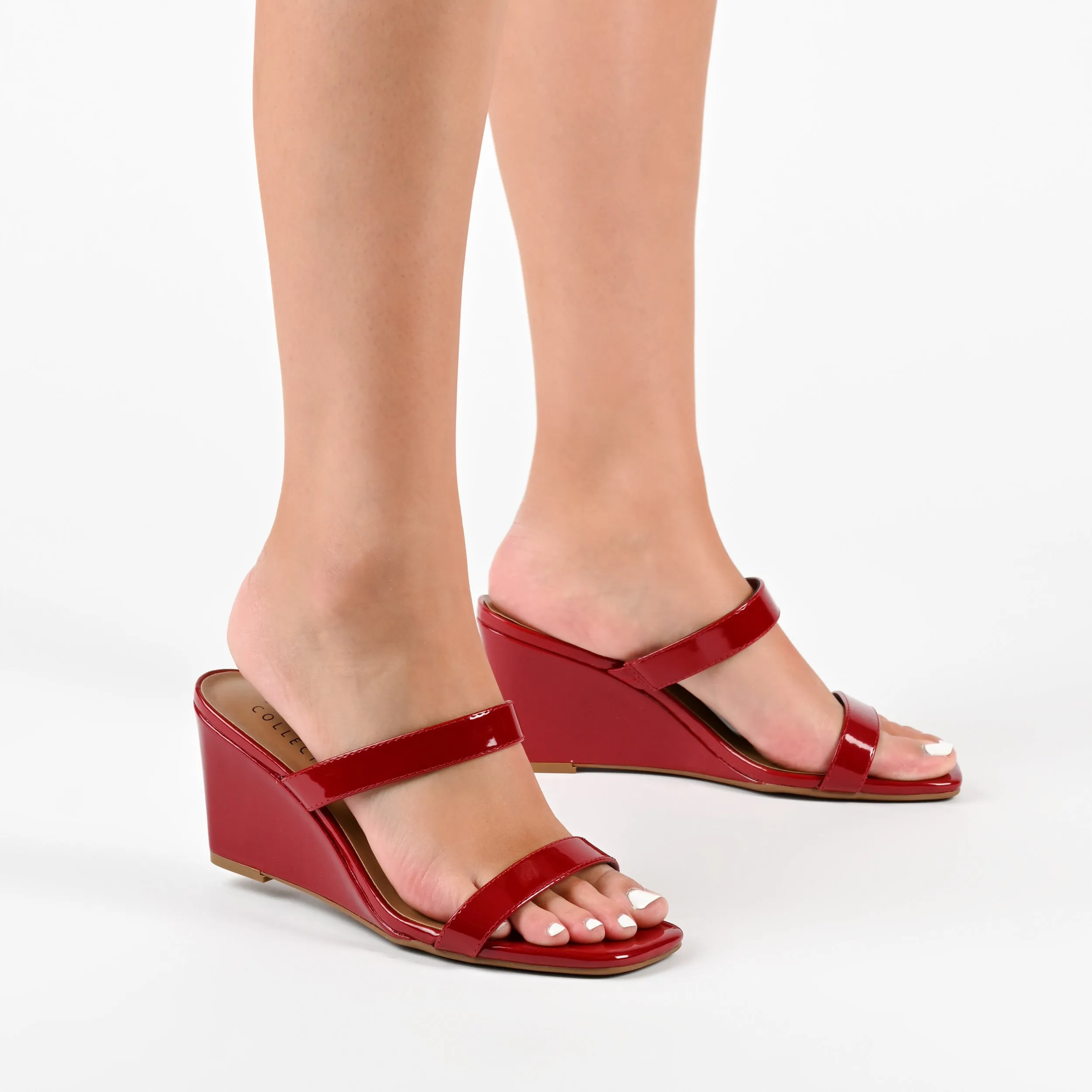 CLOVER HEELED SANDALS sold by Journee Collection product image thumbnail 2