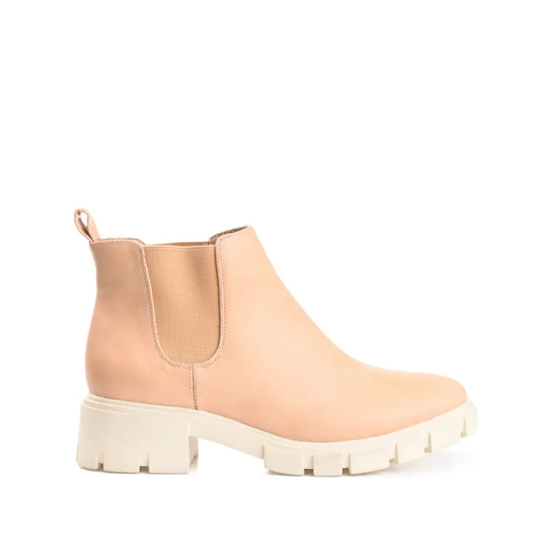 RORKE CHELSEA BOOTIE IN FAUX LEATHER sold by Journee Collection