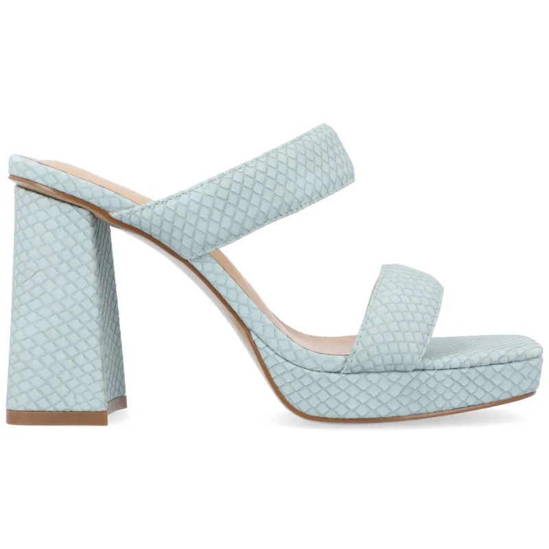 JAELL STRAPPY SANDALS sold by Journee Collection