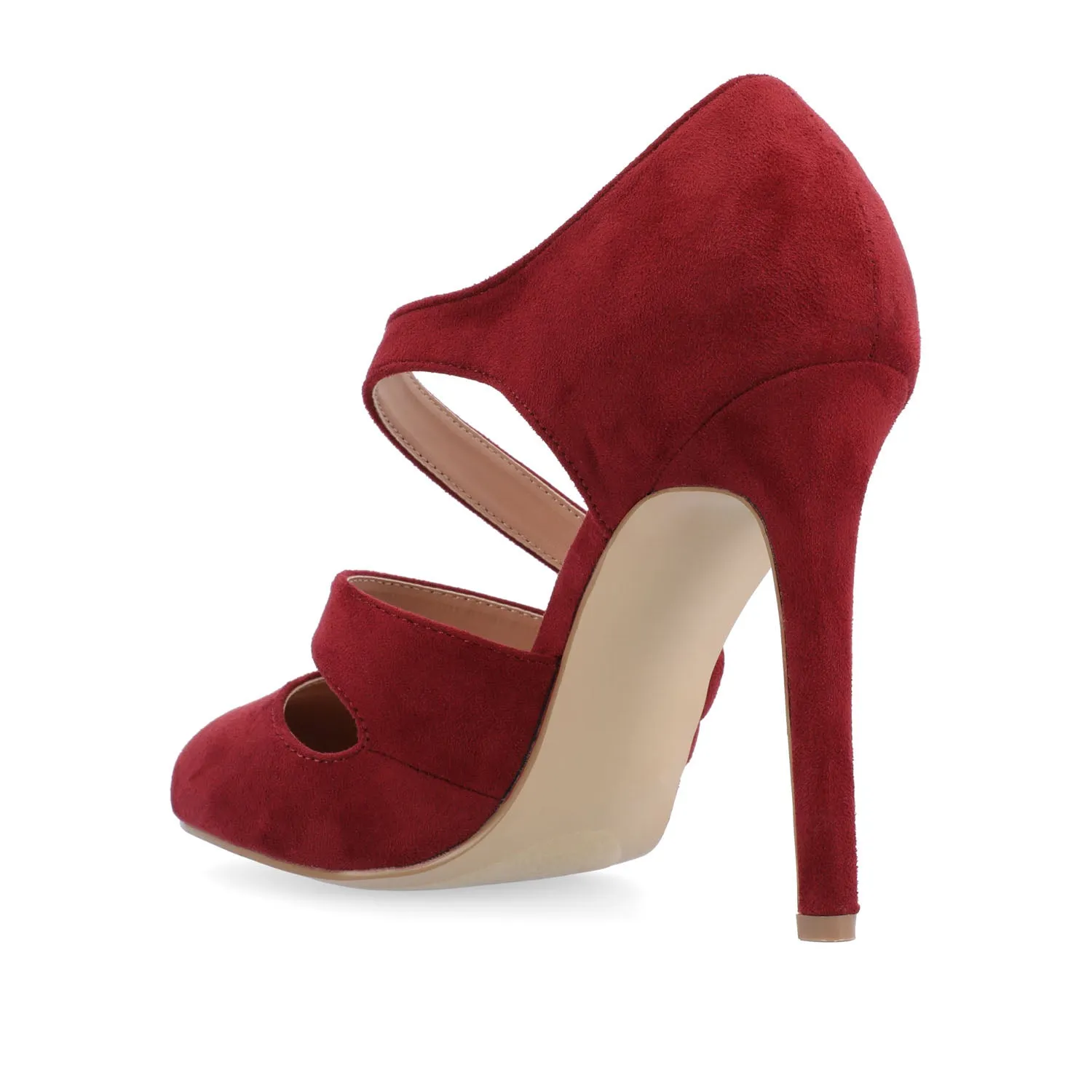 ZEERA STILETTO HEELS IN FAUX SUEDE sold by Journee Collection product image thumbnail 5