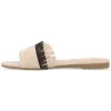 KOREENE FRINGE SLIDE SANDALS sold by Journee Collection