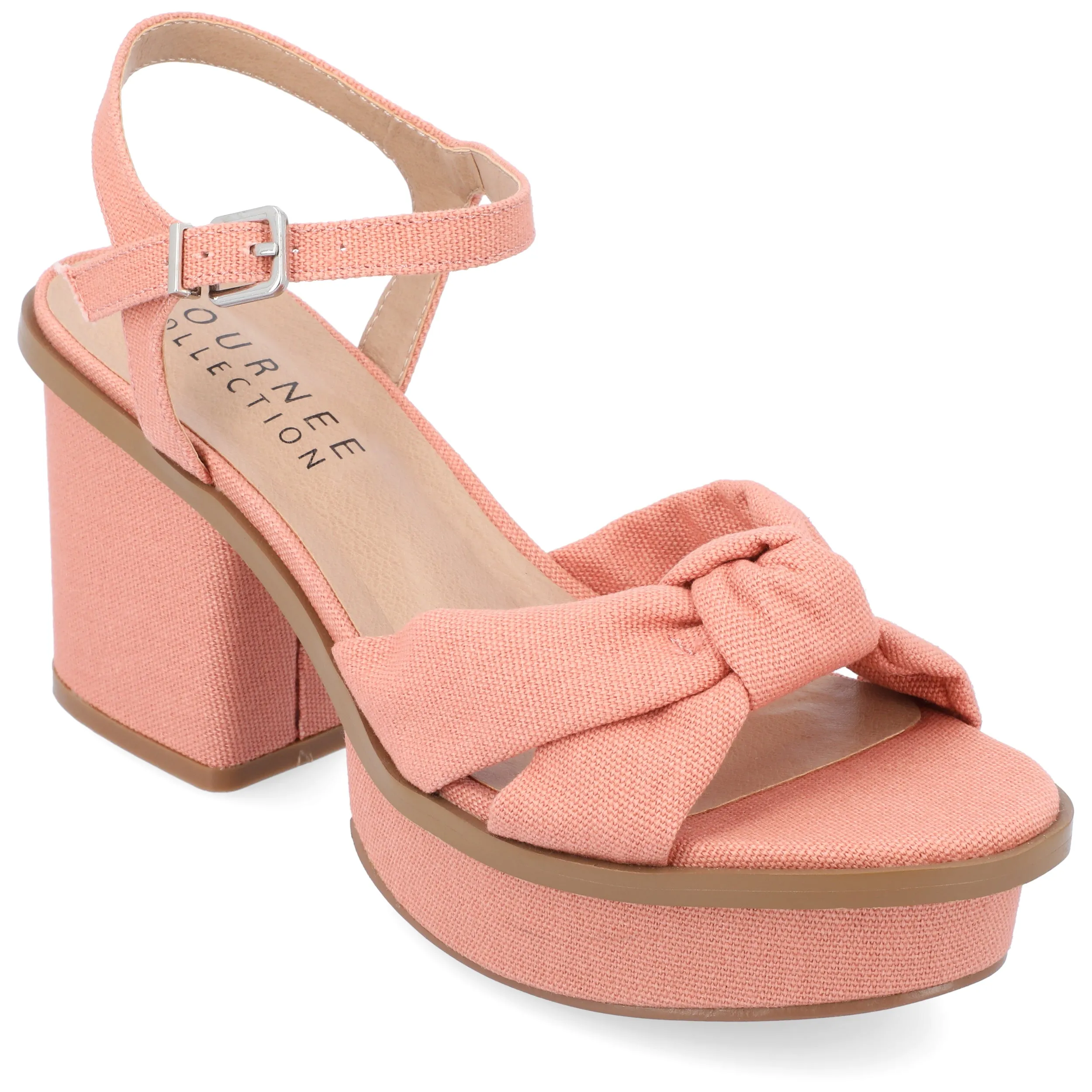 GARNER HEELED SANDALS sold by Journee Collection product image thumbnail 4