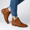 ELLIS ZIP UP BOOTIE IN FAUX LEATHER sold by Journee Collection