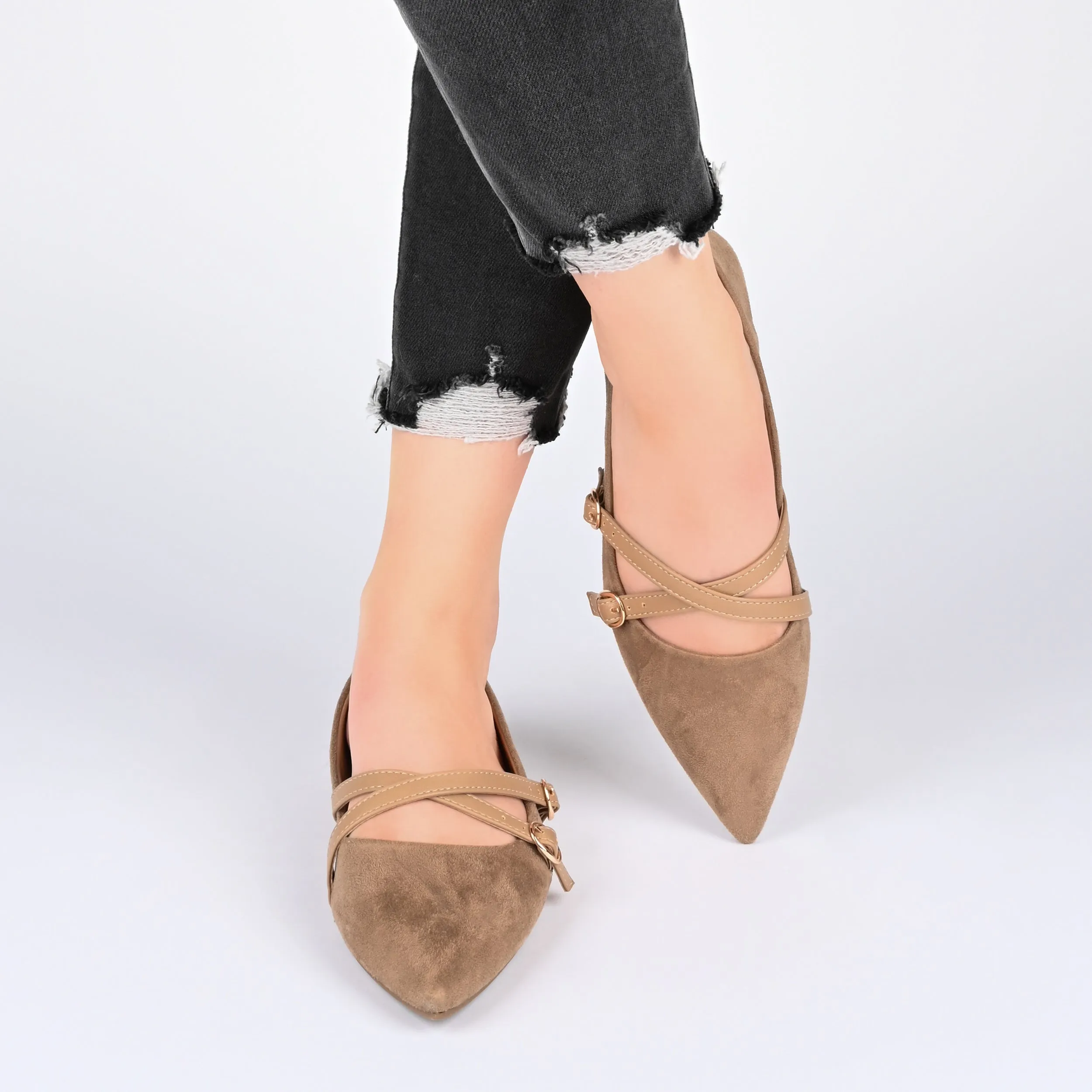 PATRICIA BALLET FLATS IN WIDE sold by Journee Collection product image thumbnail 2