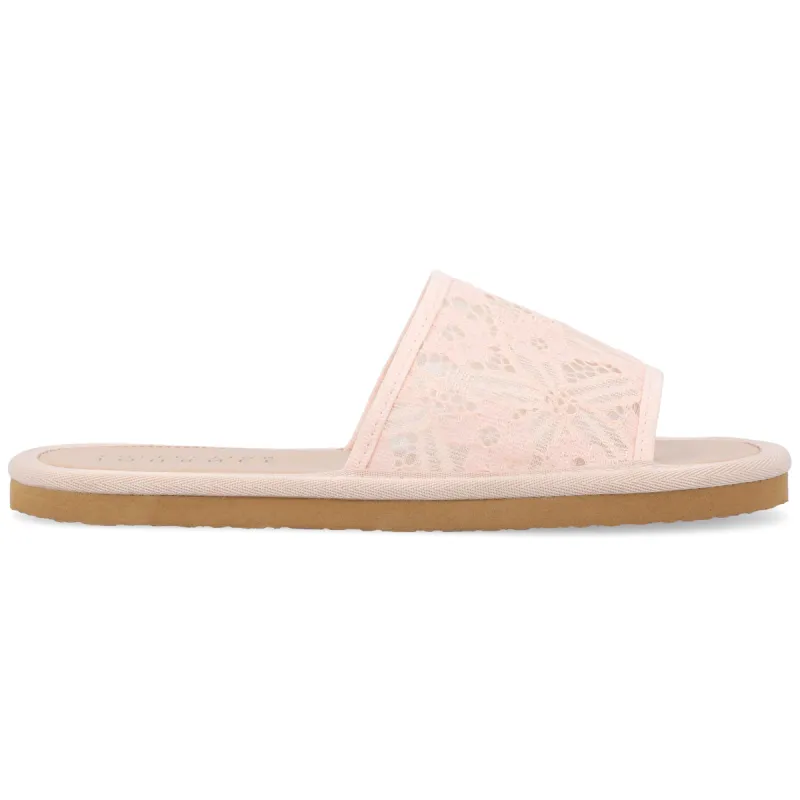 ENIOLA SLIDE SANDALS sold by Journee Collection