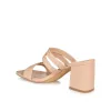 NATIA MULE BLOCK HEELS IN FAUX LEATHER sold by Journee Collection