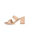 NATIA MULE BLOCK HEELS IN FAUX LEATHER sold by Journee Collection