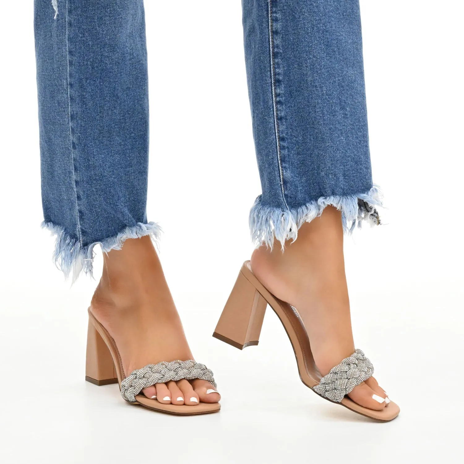 SASHAA TOE BAND HEELS IN VEGAN LEATHER sold by Journee Collection product image thumbnail 2