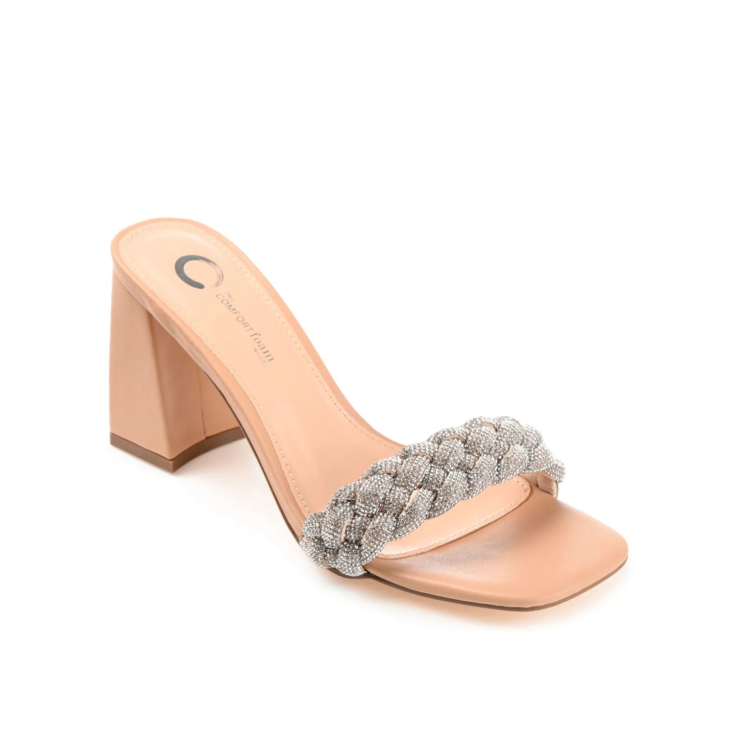 SASHAA TOE BAND HEELS IN VEGAN LEATHER sold by Journee Collection product image thumbnail 3