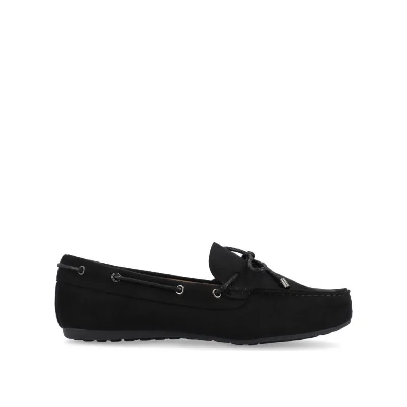 THATCH MOC TOE LOAFER IN FAUX SUEDE sold by Journee Collection