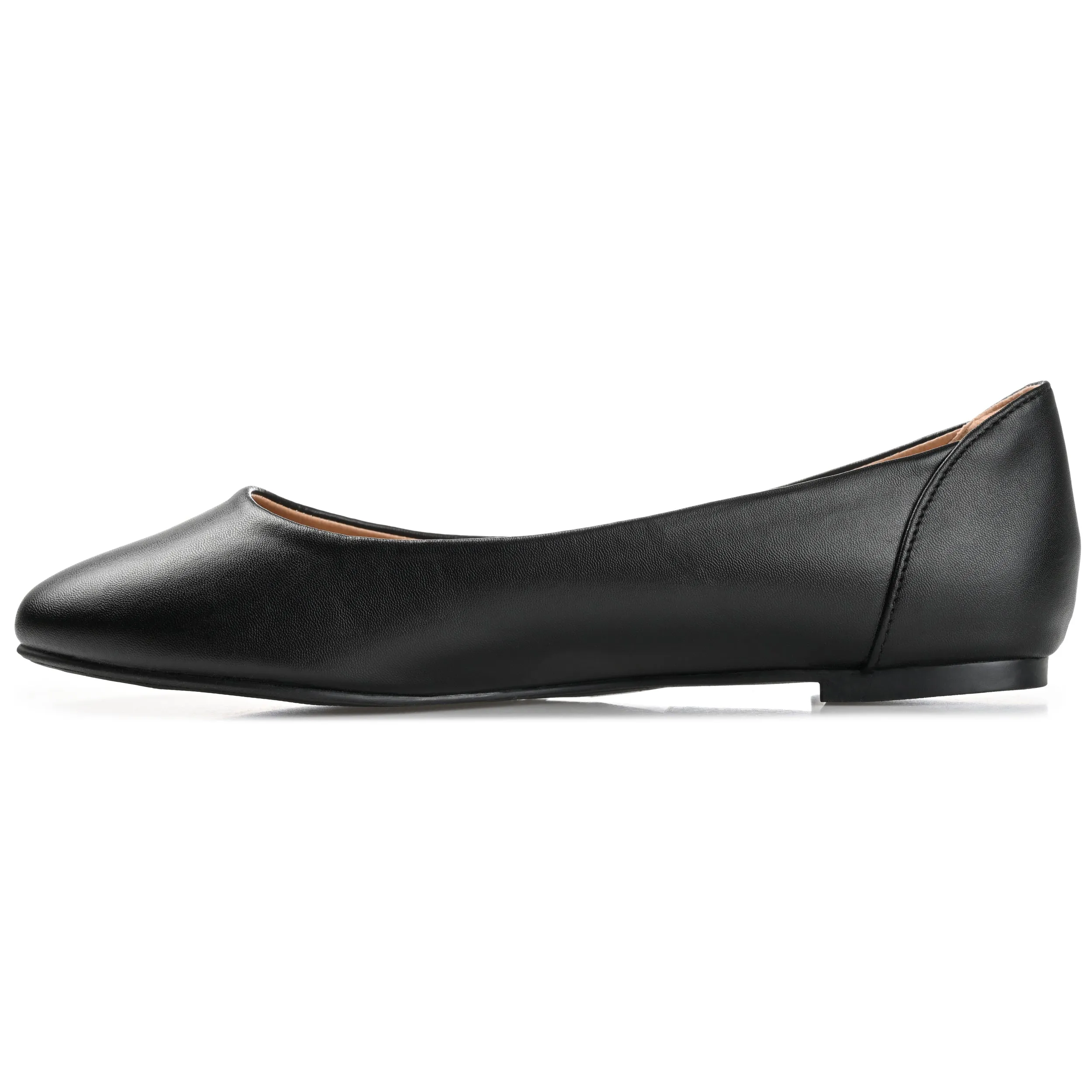 KAVN VEGAN LEATHER FLATS IN WIDE sold by Journee Collection product image thumbnail 4