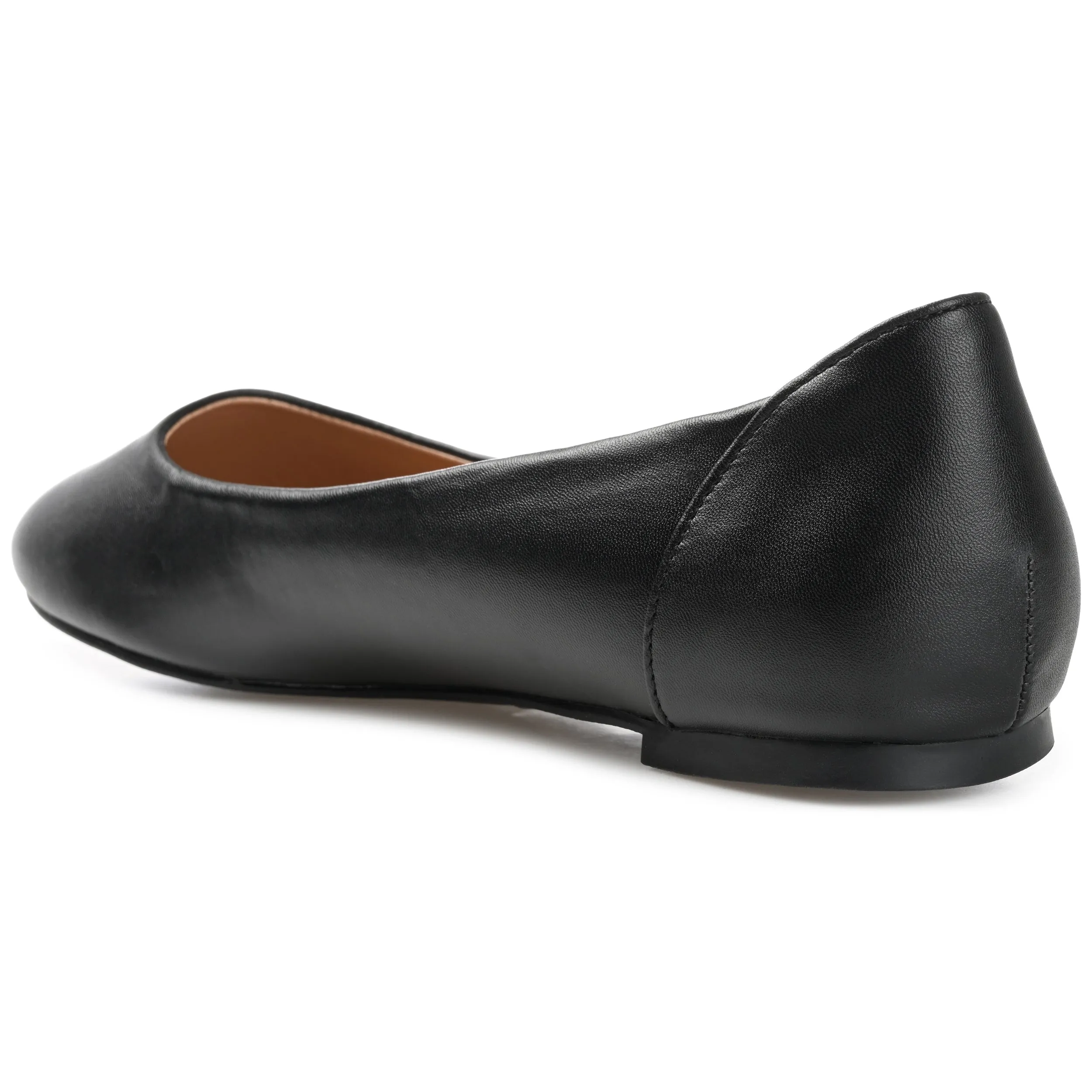 KAVN VEGAN LEATHER FLATS IN WIDE sold by Journee Collection product image thumbnail 5