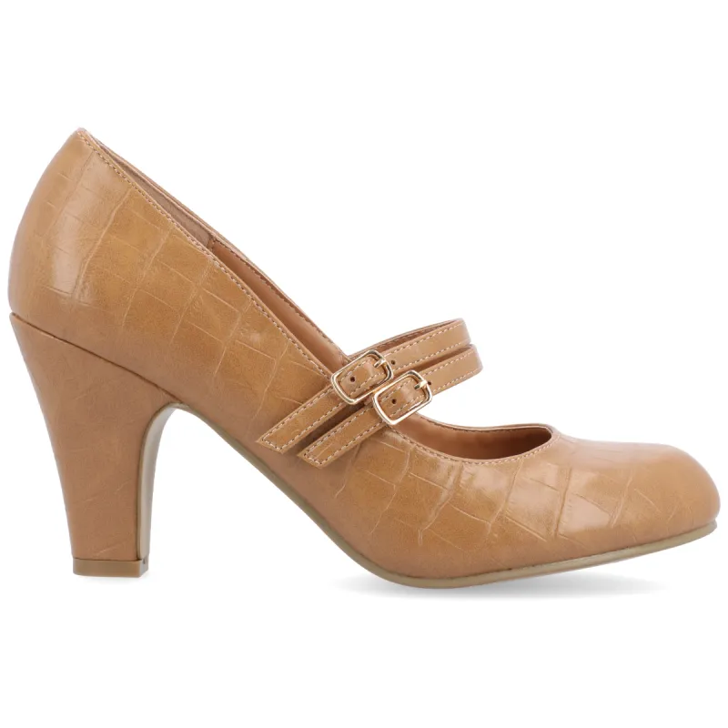 WINDY STATEMENT MARY JANE PUMP HEELS IN NARROW sold by Journee Collection