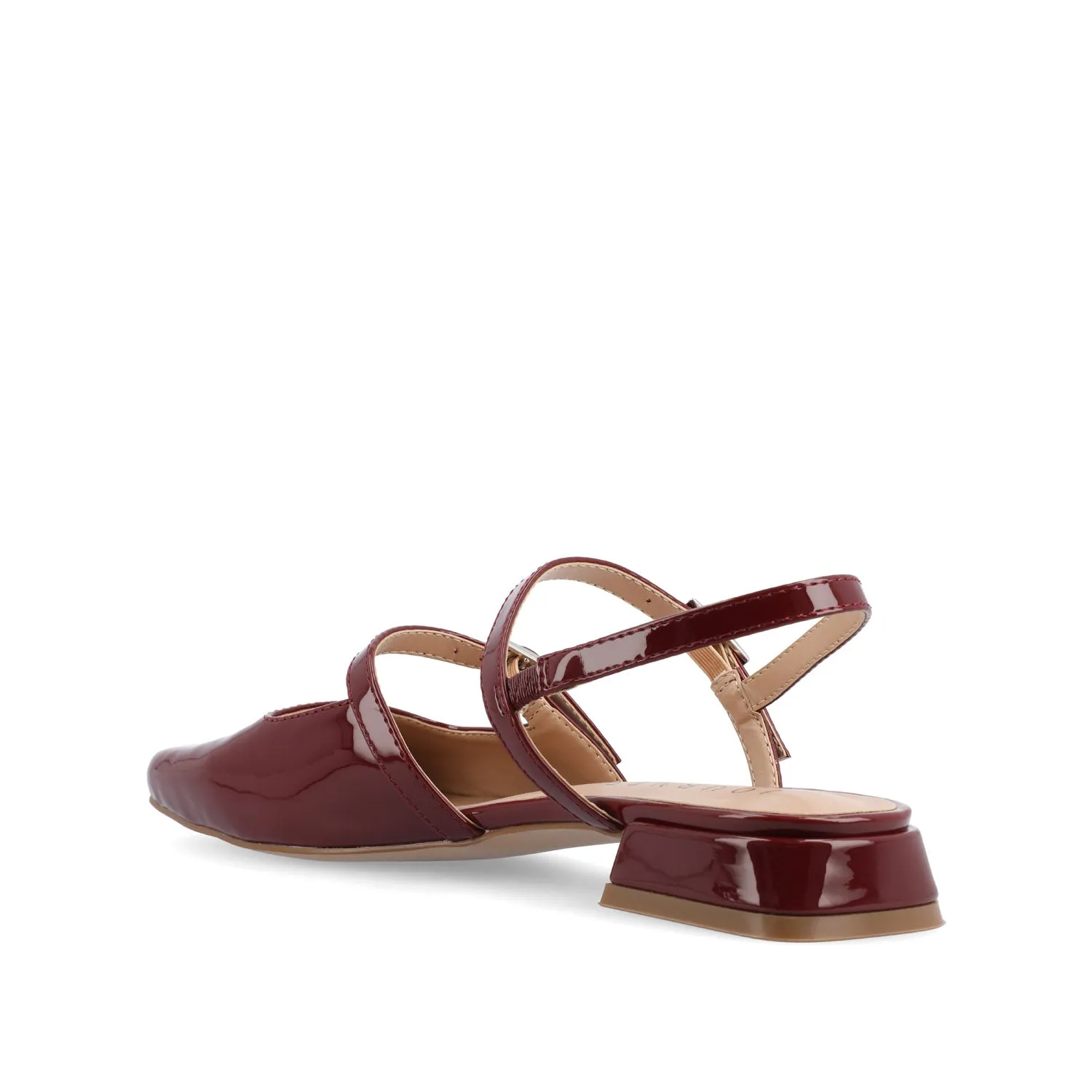GRETCHENN HEELED FLATS IN PATENT sold by Journee Collection product image thumbnail 5