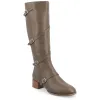 ELETTRA KNEE-HIGH BOOTS IN FAUX LEATHER sold by Journee Collection