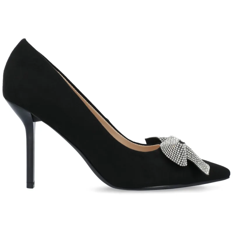 MARCIE STILETTO HEELS IN FAUX SUEDE sold by Journee Collection