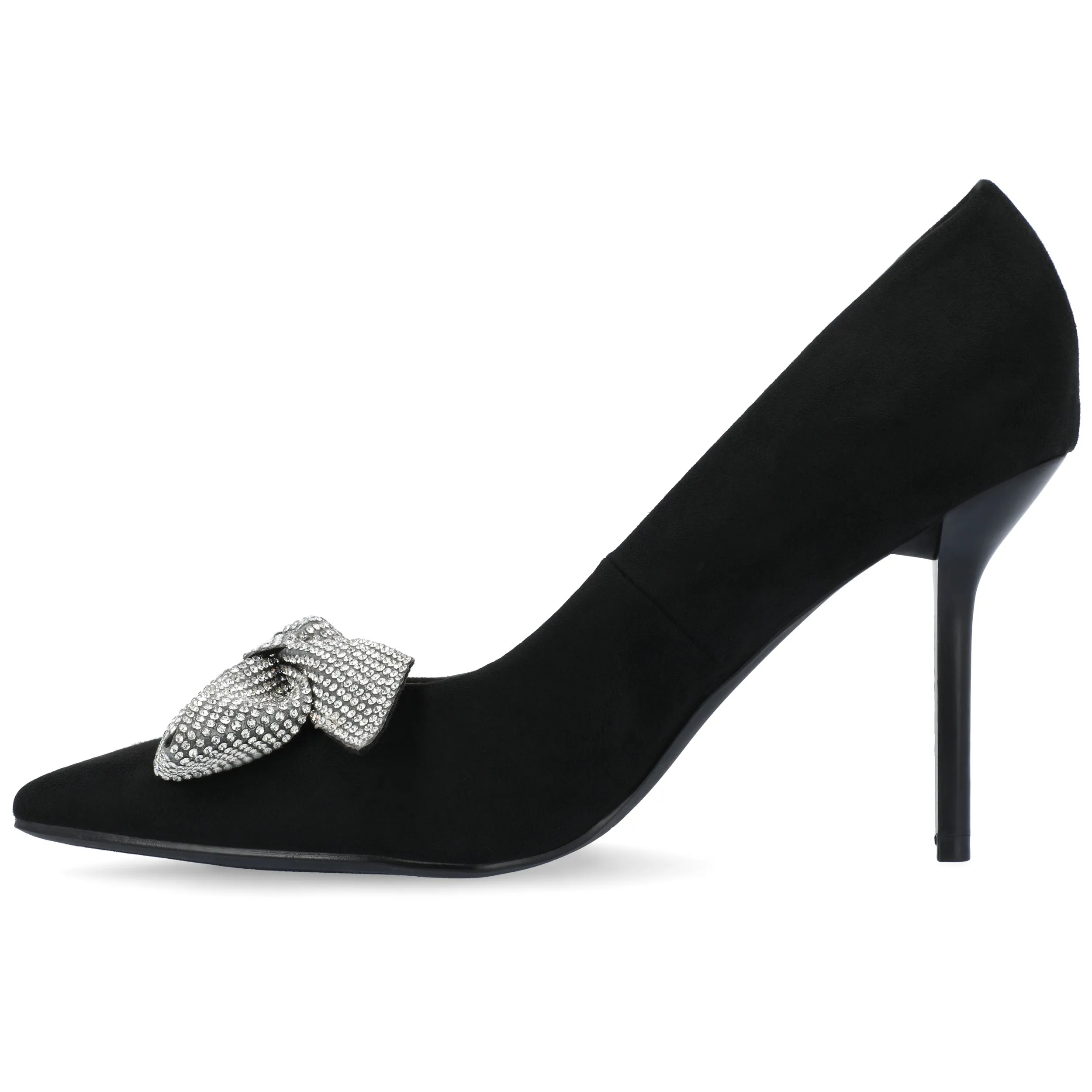 MARCIE STILETTO HEELS IN FAUX SUEDE sold by Journee Collection product image thumbnail 4
