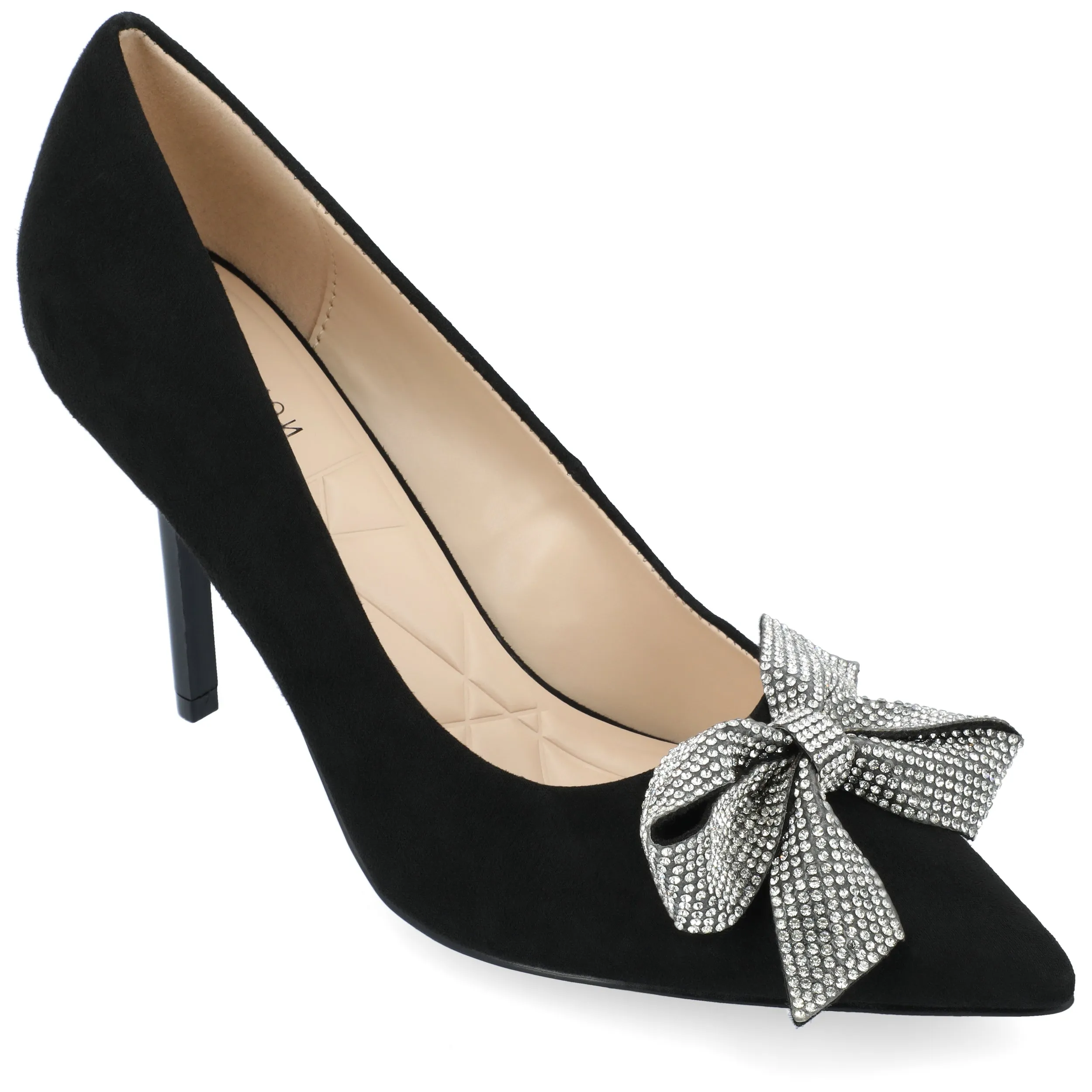 MARCIE STILETTO HEELS IN FAUX SUEDE sold by Journee Collection product image thumbnail 3