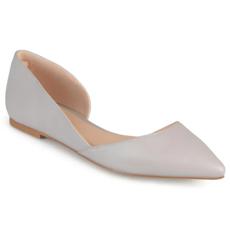 CORTNI D'ORSAY FLATS IN WIDE sold by Journee Collection