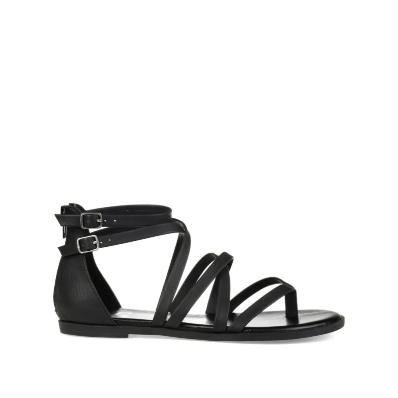 ZAILIE GLADIATOR SANDALS IN VEGAN LEATHER sold by Journee Collection