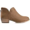 LIVVY ZIP-UP BOOTIES IN WIDE sold by Journee Collection