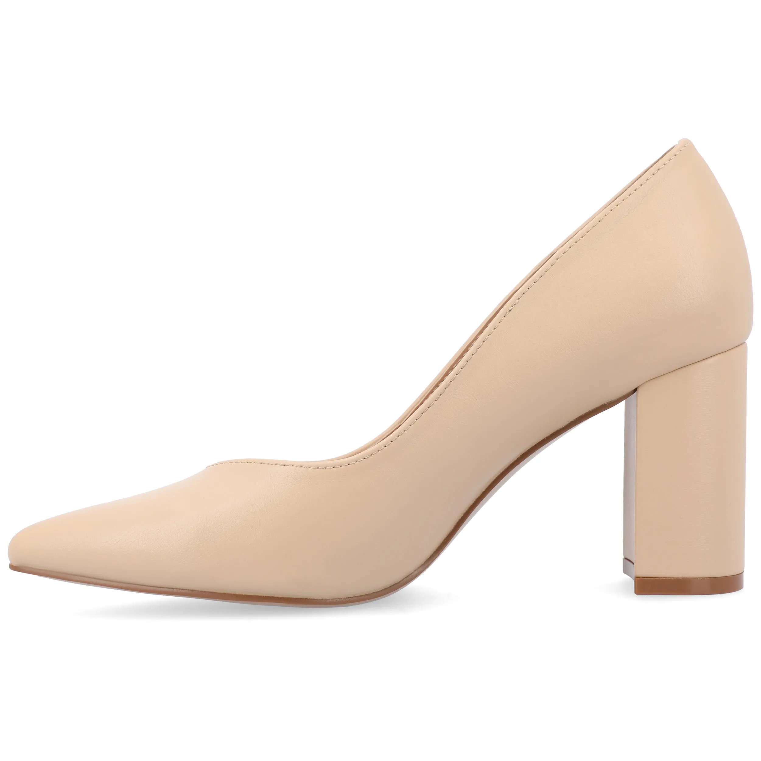 SIMONNE WARM SHADE PUMP HEELS IN NARROW sold by Journee Collection product image thumbnail 4