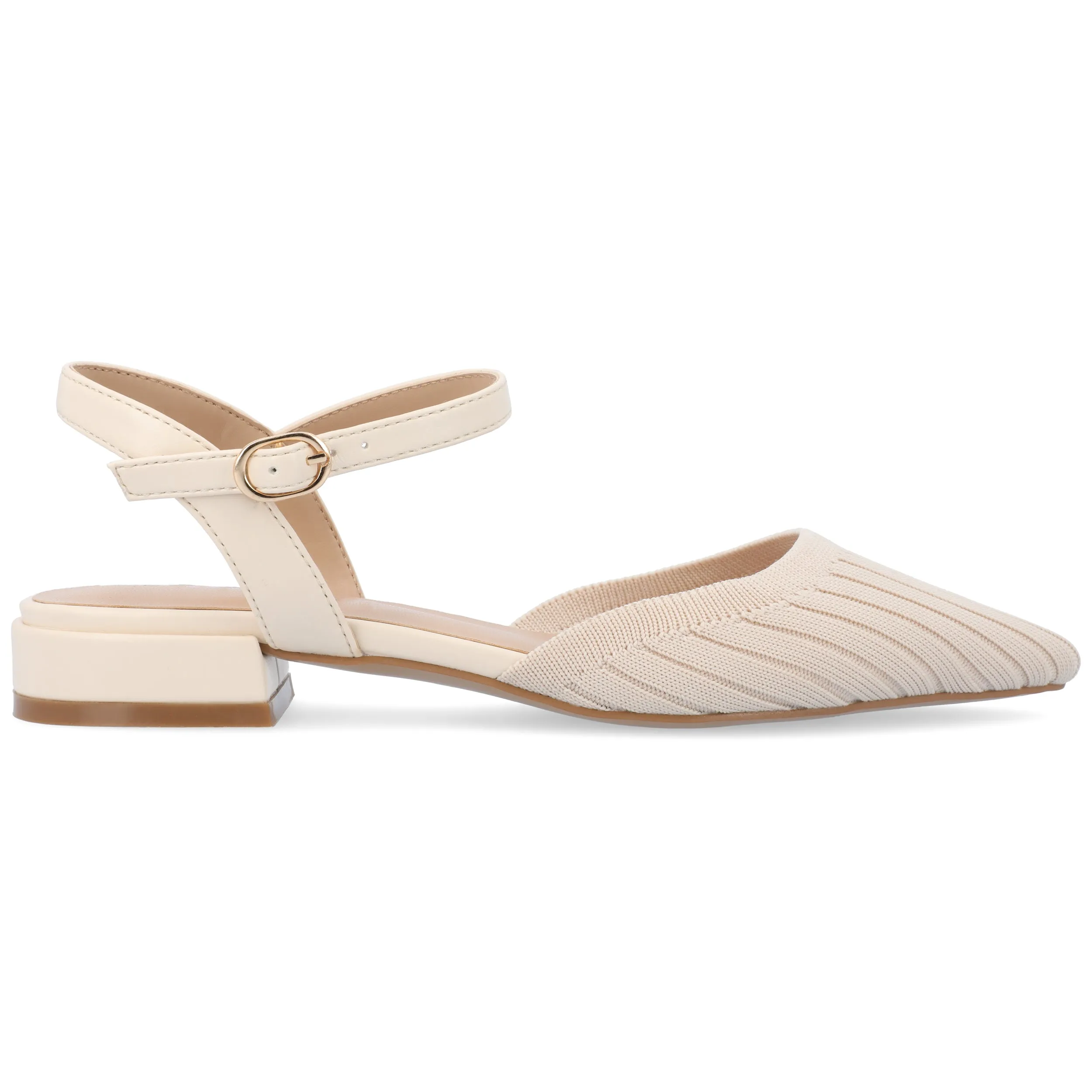 ANSLEY FLATS IN KNIT FABRIC sold by Journee Collection