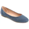 KAVN BALLET FLATS IN FAUX SUEDE sold by Journee Collection