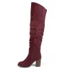 KAISON THIGH HIGH BOOTS IN WIDE CALF sold by Journee Collection