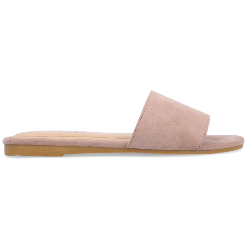 KOLINNA SLIDE SANDALS IN STATEMENT sold by Journee Collection