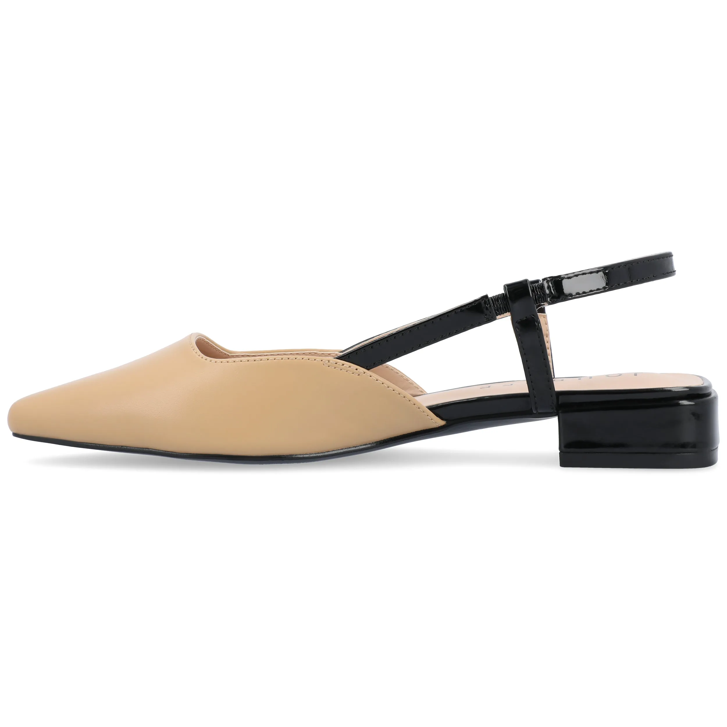 PAISLEE SLINGBACK FLATS IN LEATHER sold by Journee Collection product image thumbnail 5