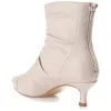 CHEVI POINTED-TOE BOOTIES IN FAUX LEATHER sold by Journee Collection
