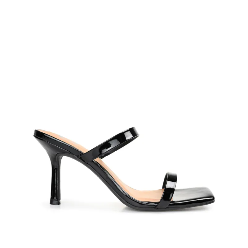 BRIE STRAPPY STILETTO HEELS IN PATENT sold by Journee Collection