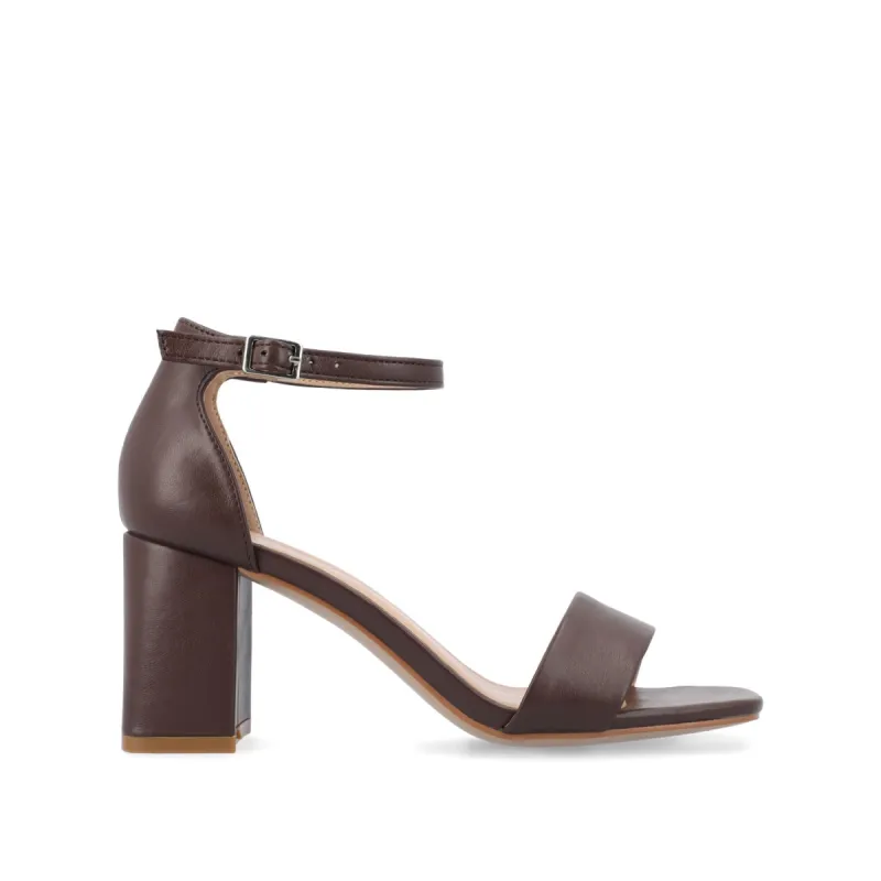 VALENNCIA COOL SHADE STRAPPY HEEL IN WIDE made by Journee Collection